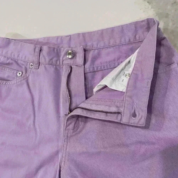 Lauren Jeans Co Ralph Lauren Lavender Purple Cropped Pants Capri Jeans Women’s 6 - Picture 3 of 7